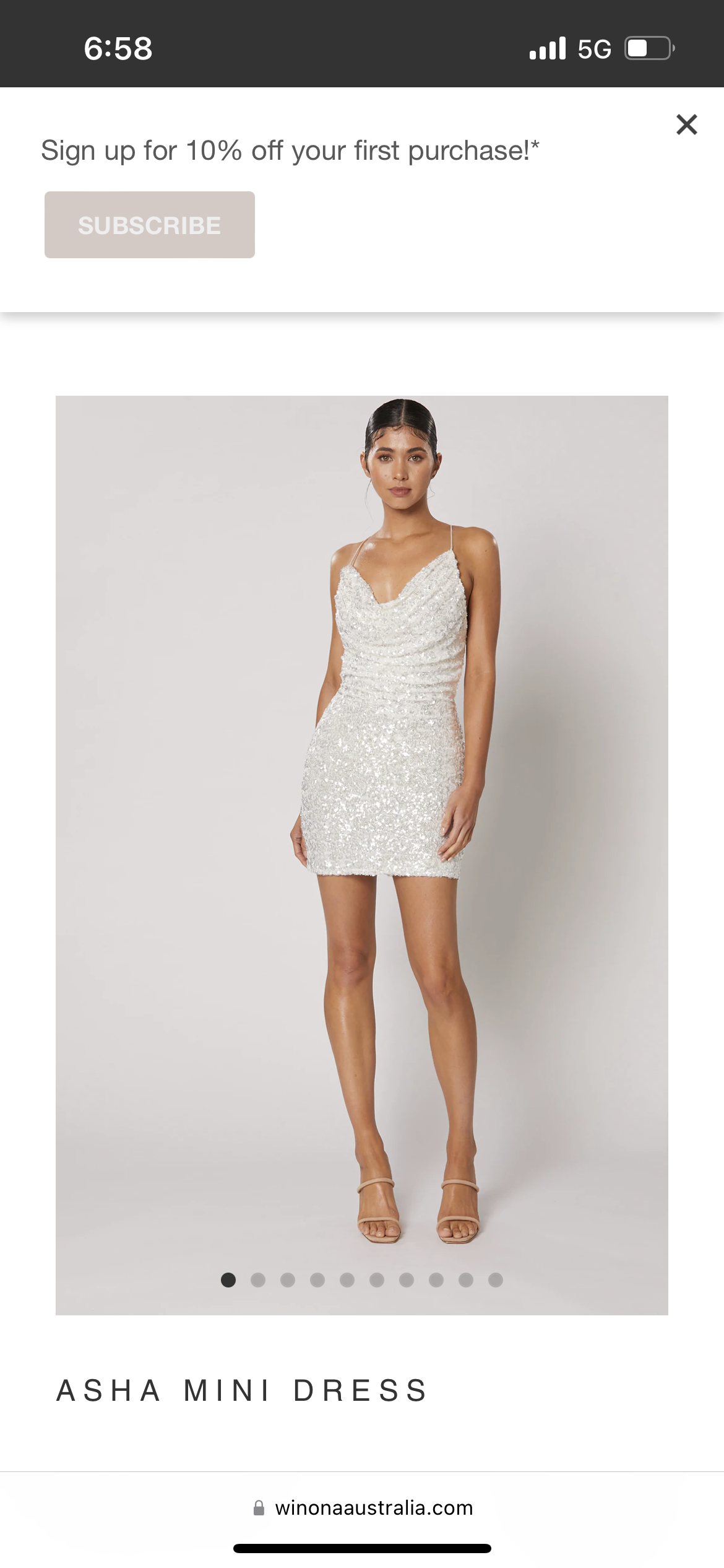 Affordable Winona Mini Sequin Dress