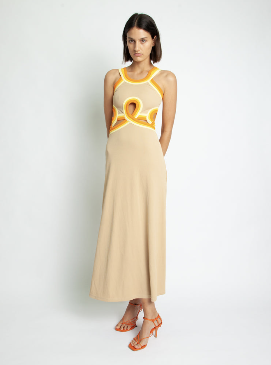 Formal rental Christopher Esber Looped Verner Bind Dress