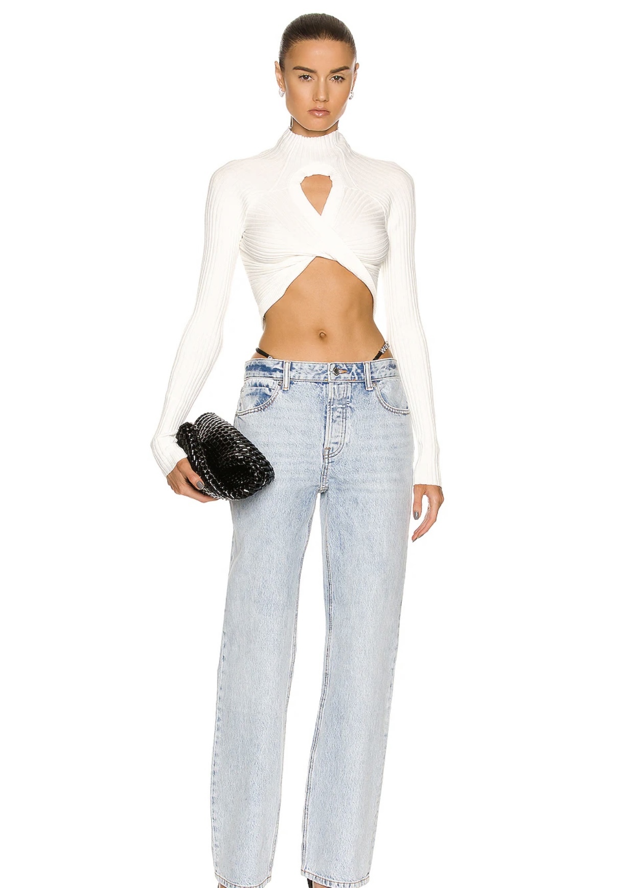 Formal rental Dion Lee Figure 8 Reversible Crop