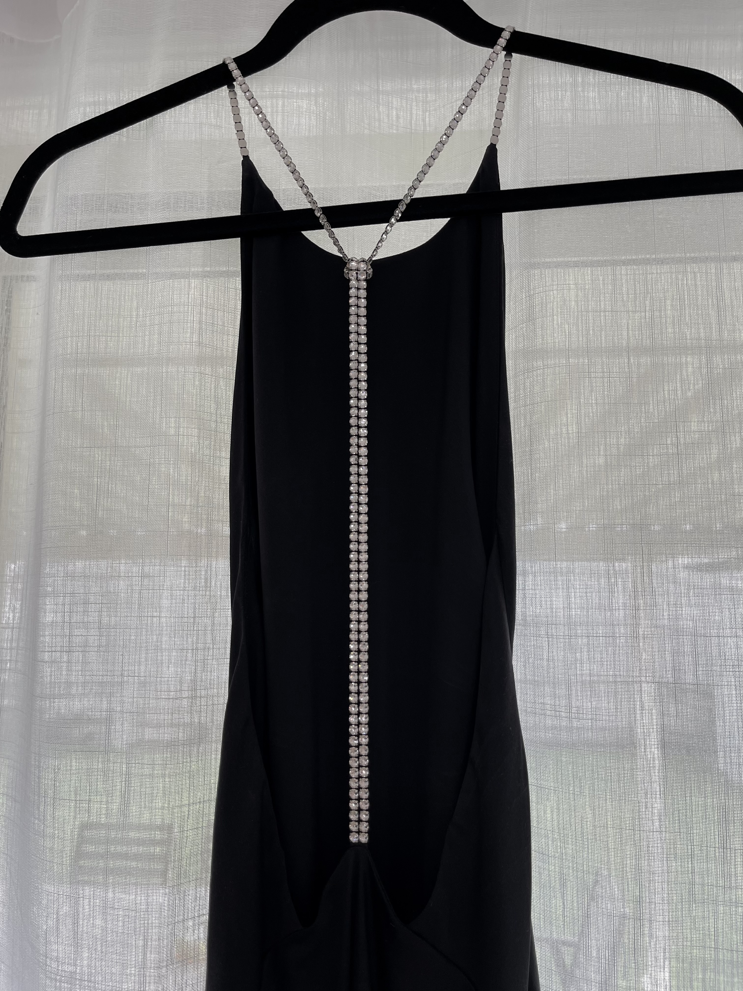 Borrow a Michael Lo Sordo Hudson Bias Crystalline Maxi Dress