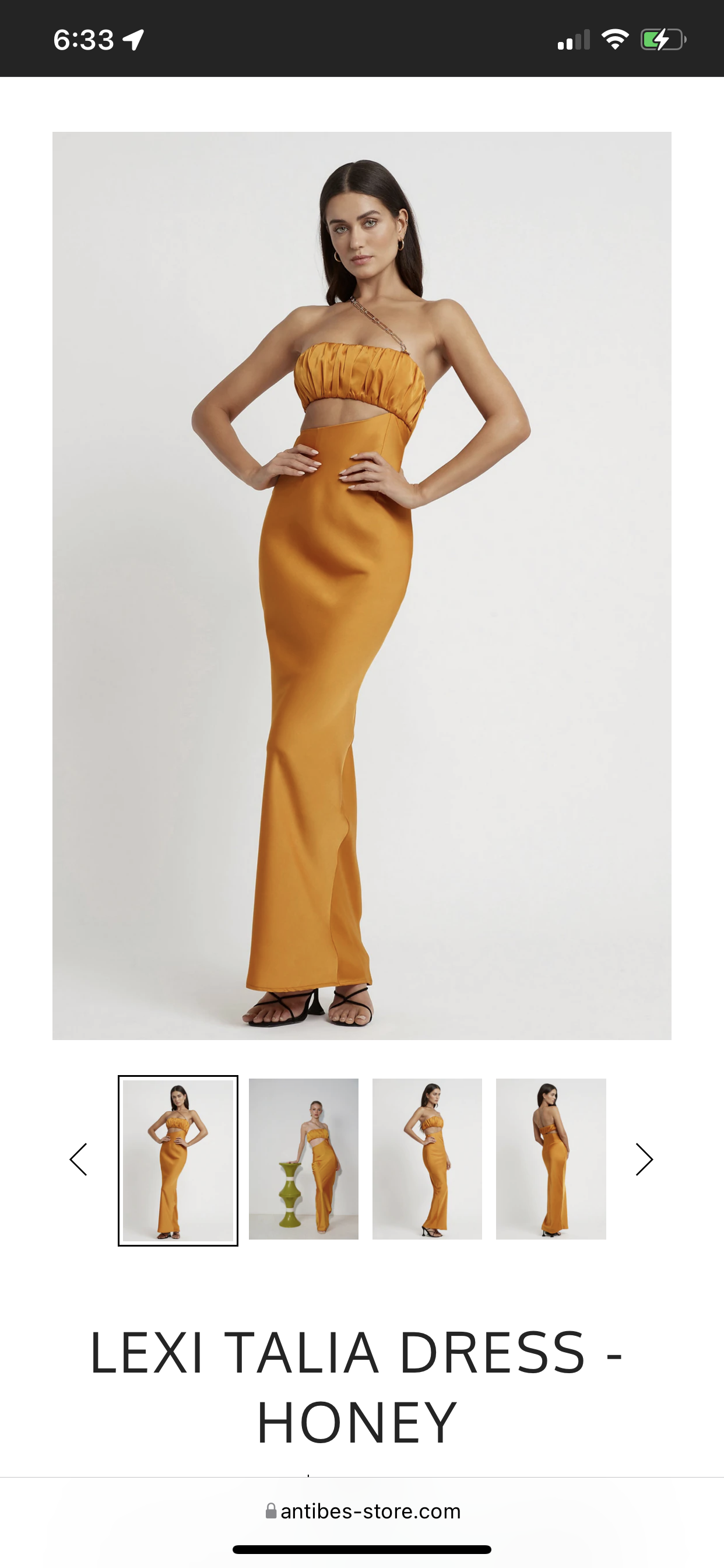 Rental Orange Lexi Clothing