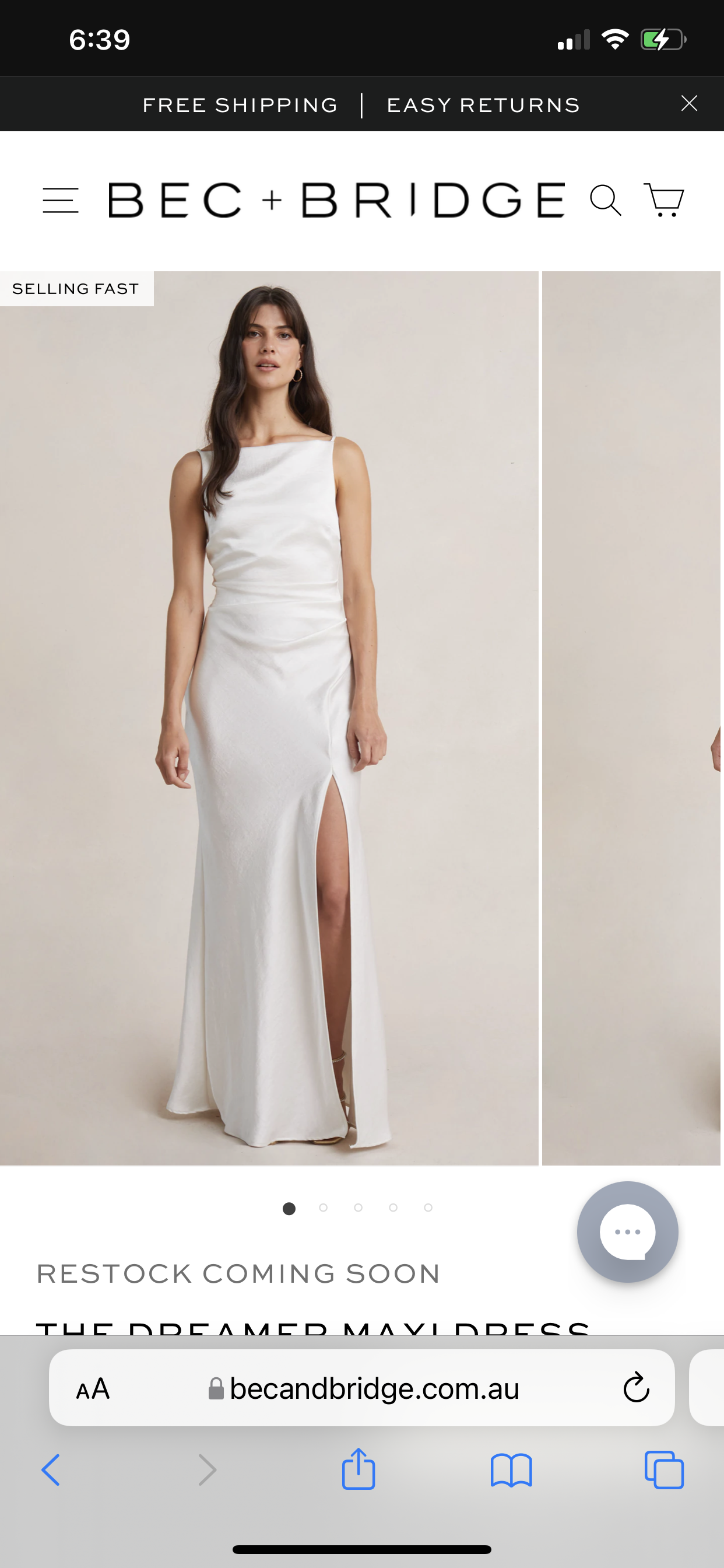 Loan a Bec & Bridge The Dreamer Maxi Dress