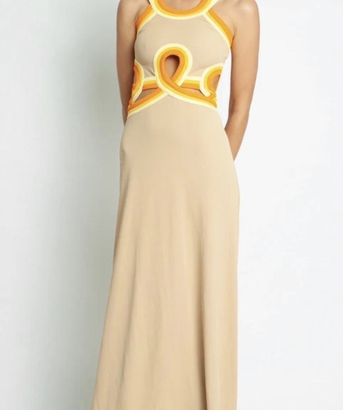 Affordable Christopher Esber Looped Verner Bind Multi Strapped Dress