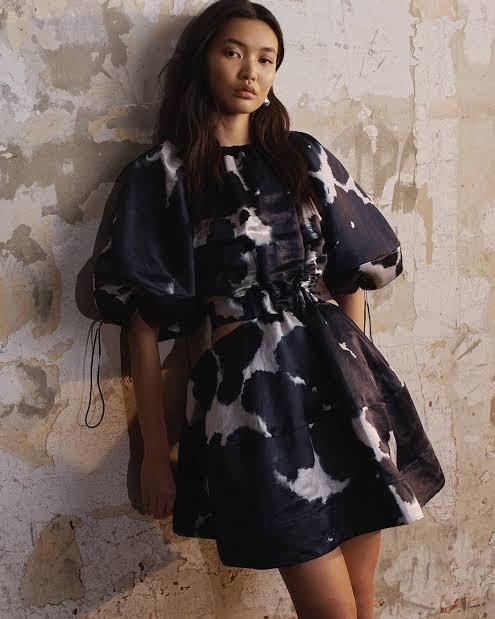 Rental Aje Oxidised Mini Dress