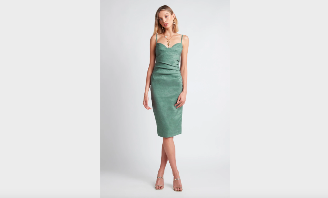 Hire a Sheike Vortex Midi Dress