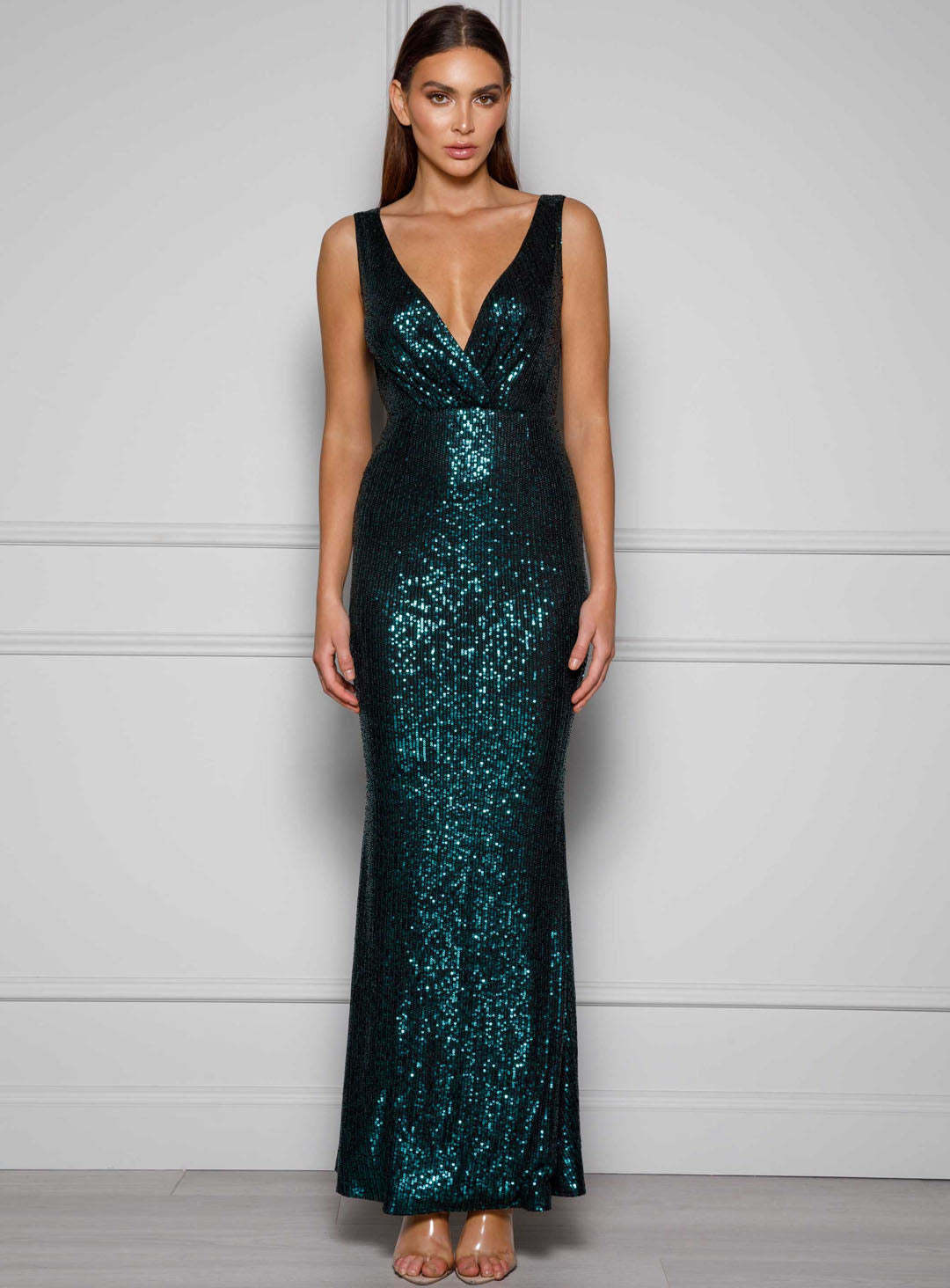 Formal rental Elle Zeitoune Prinnie Emerald Green