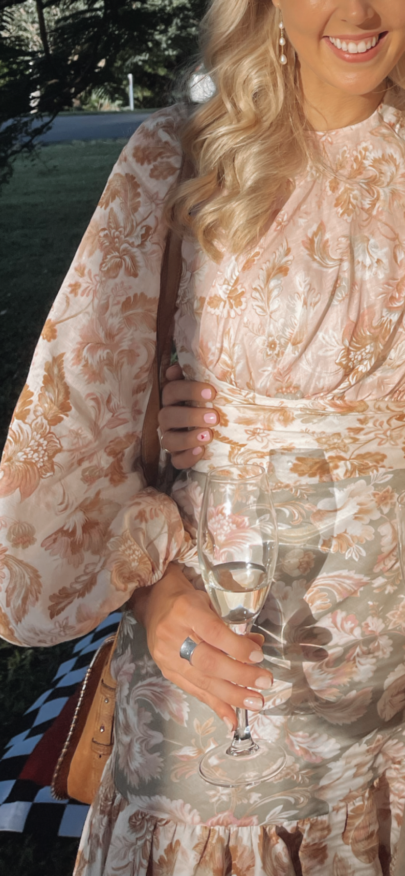 Rental Zimmermann Lyre Wrap Billow Mini Dress