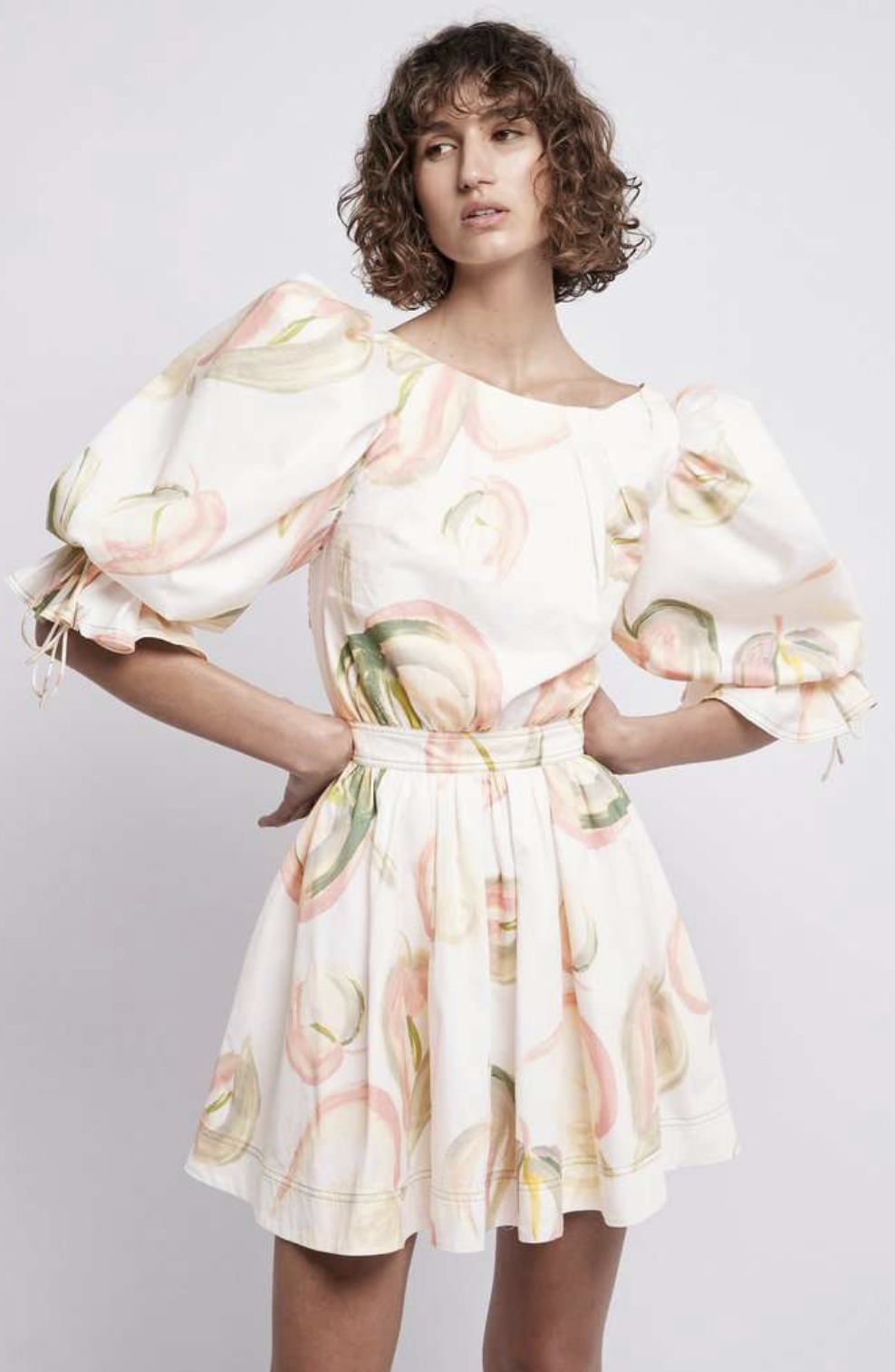 Rent a Aje Imprint Mini Dress