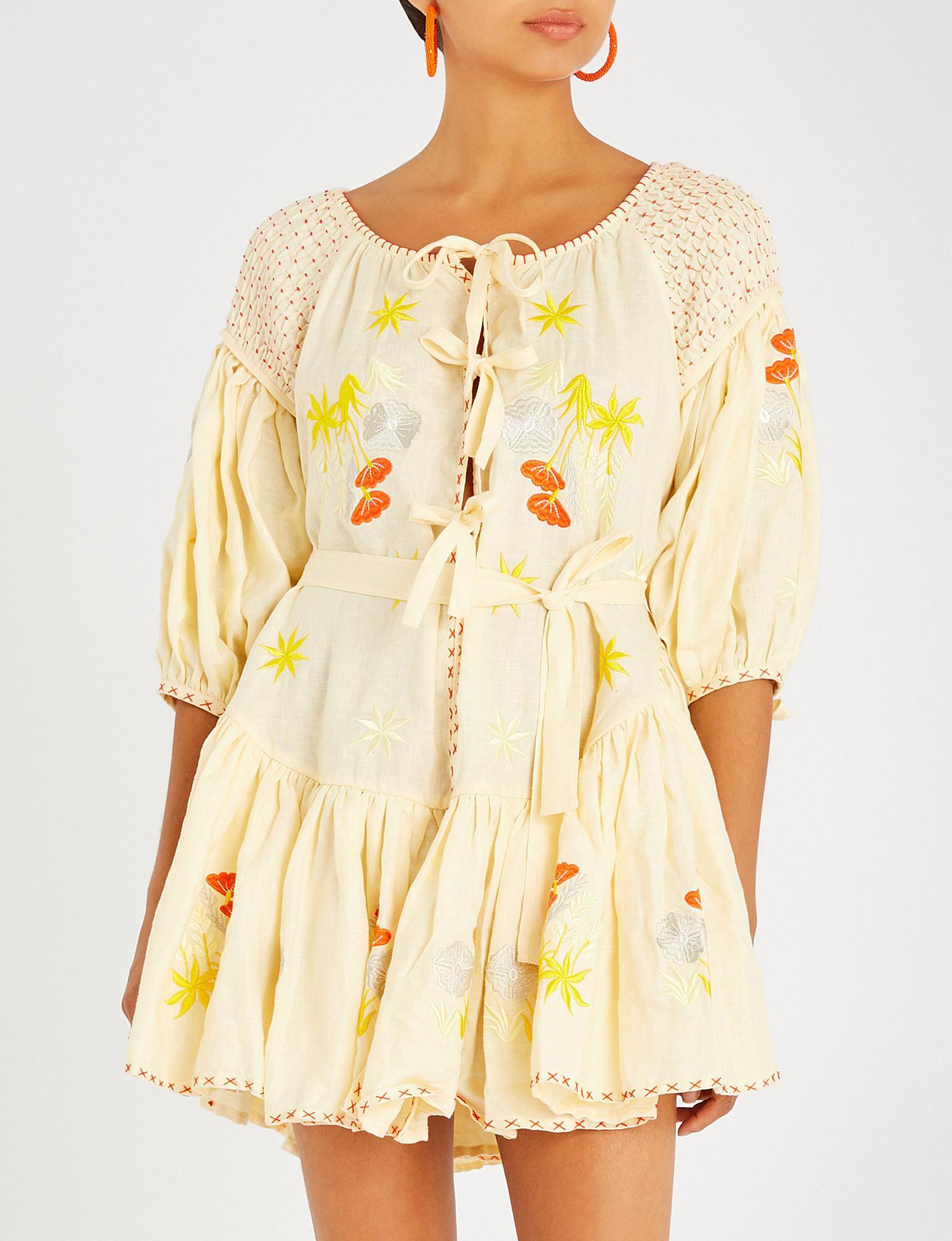 Affordable Innika Choo Frill Smock Dress