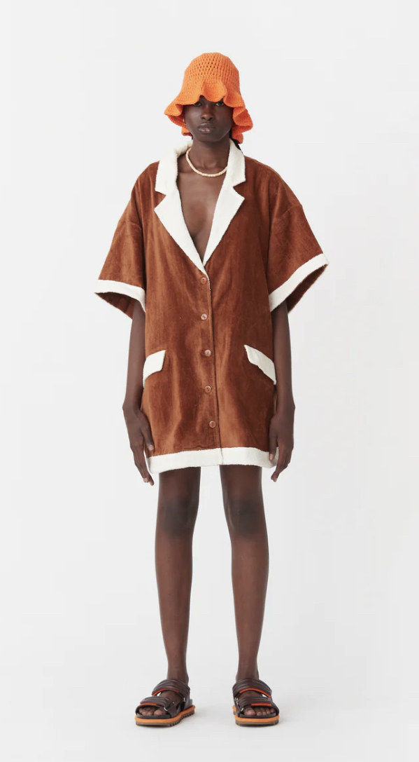 Formal rental Blanca Emanuella Dress In Brown