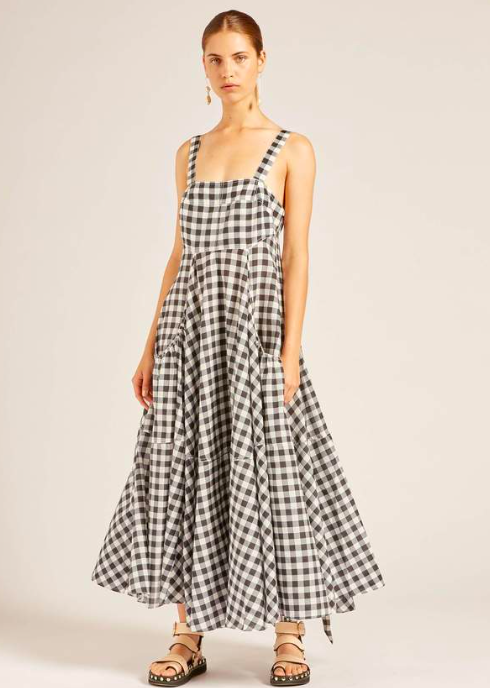 Designer rental Lee Mathews Lee Mathews Clara Sun Dress Black