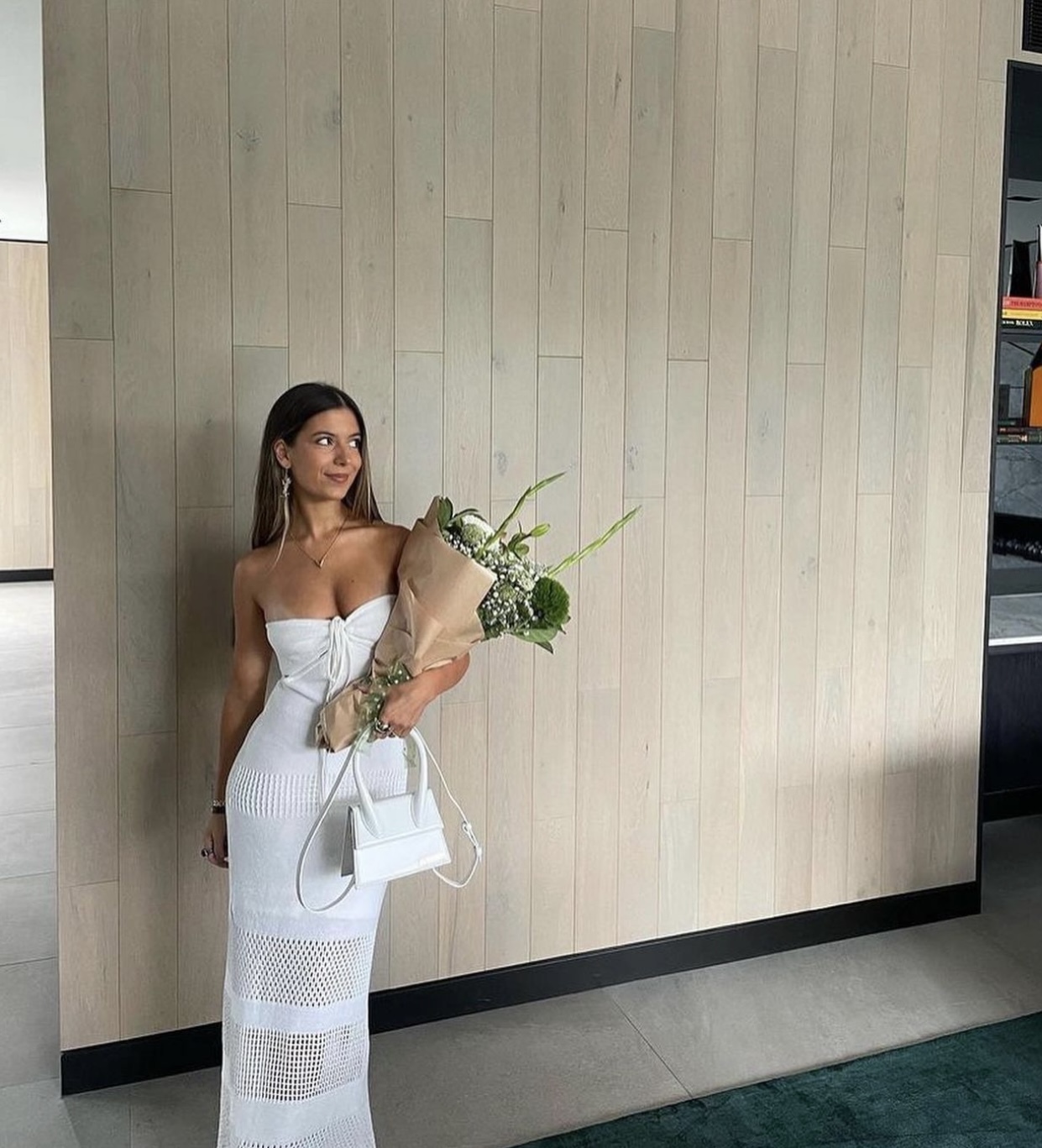 For rent a Manning Cartell Highly Strung Knit Halter Midi