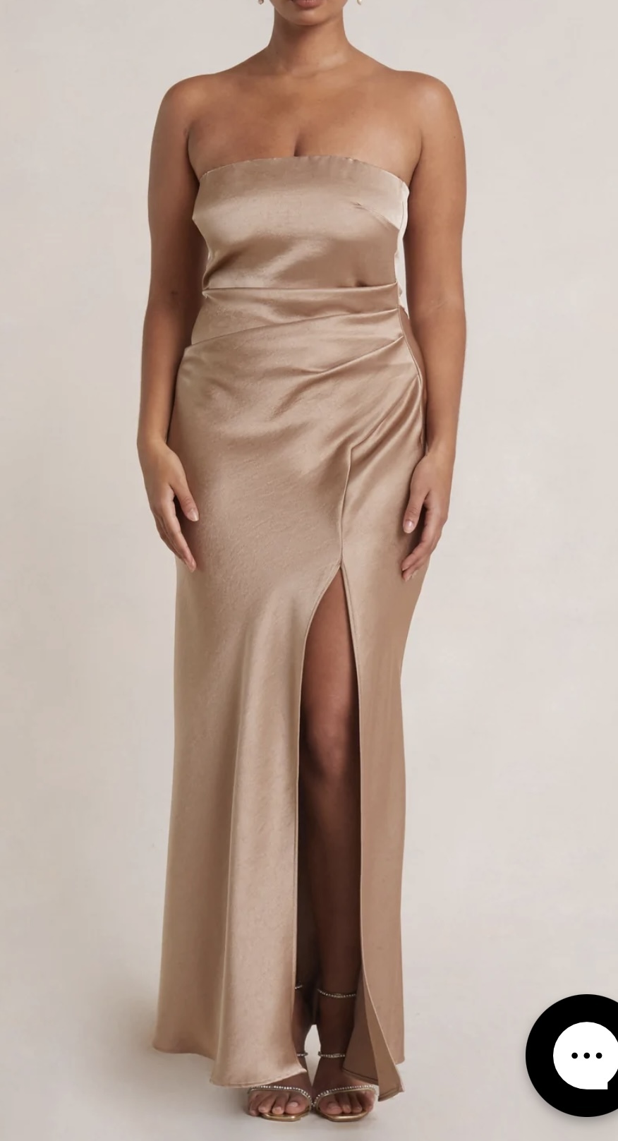 Formal rental Bec And Bridge The Dreamer Strapless Dress (Golden)
