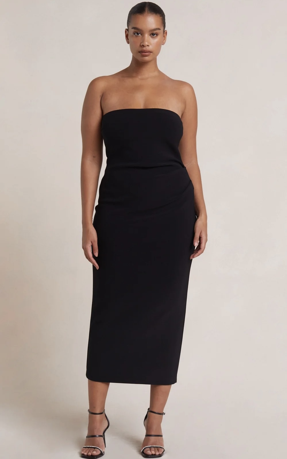 Rent a Bec & Bridge Be Mine Strapless Midi Dress