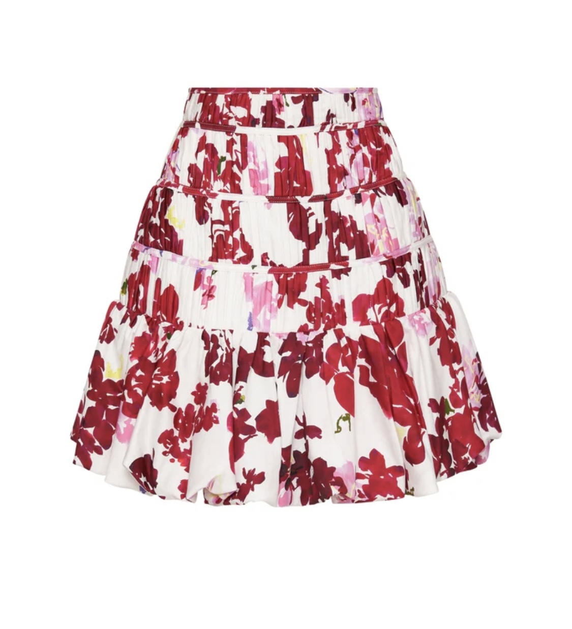 For rent a Aje La Vie Bubble Mini Skirt