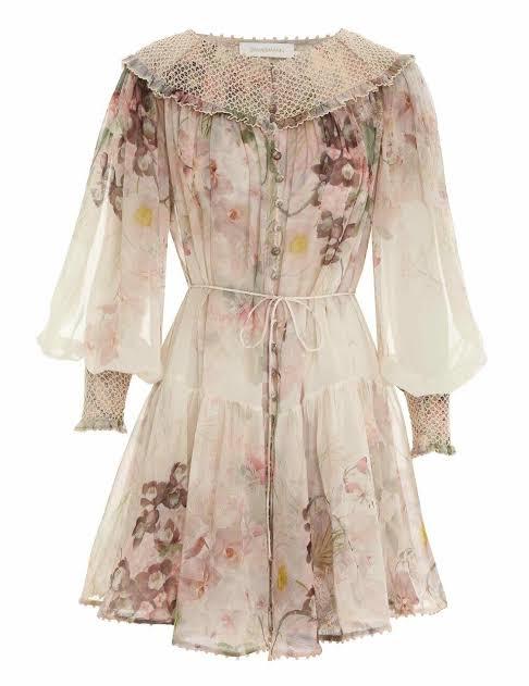 Designer rental Zimmermann Dancer Billow Mini