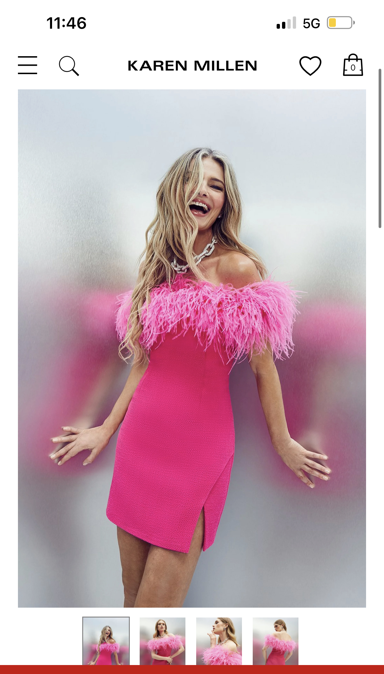 Karen Millen Pink to loan