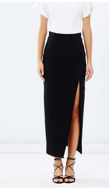 Rental By Johnny Side Slice Skirt