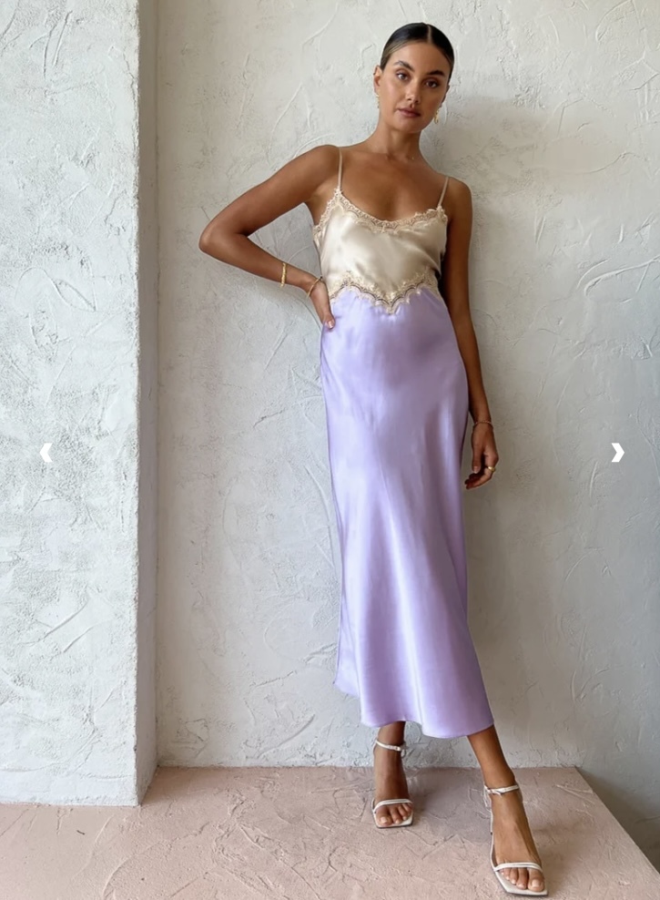 Affordable Ginia Hope Dress Mink/Lilac