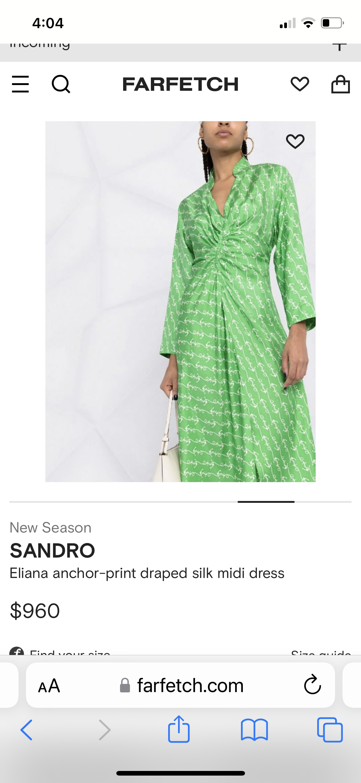 Sandro Green to hire