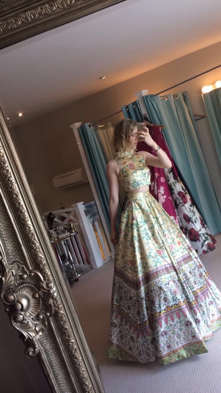 Hire a Yellow Sherri Hill