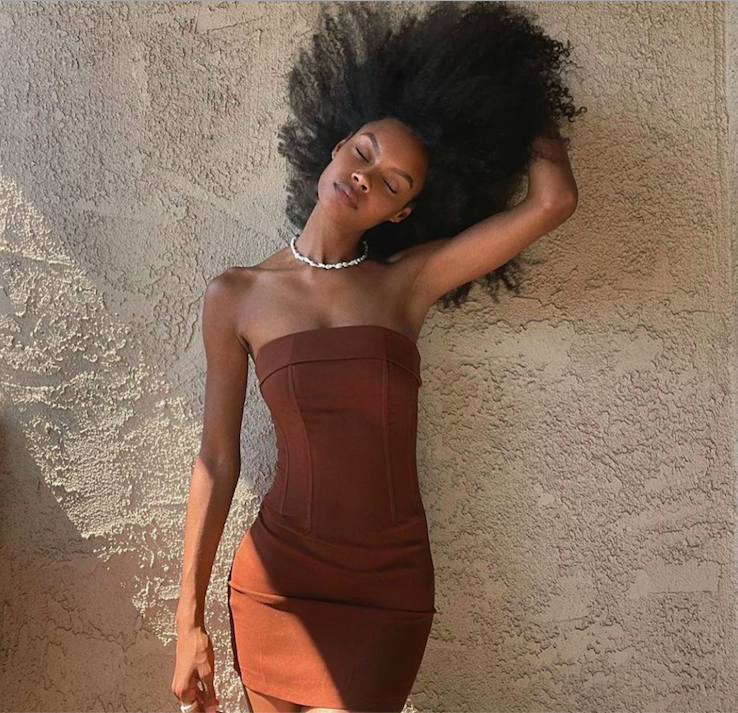 Designer rental With Jean Chloe Corset Dress