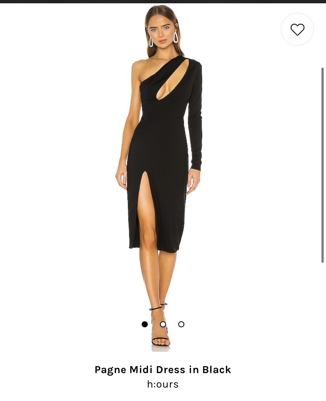 Rent a H:Ours Pagne Midi Dress
