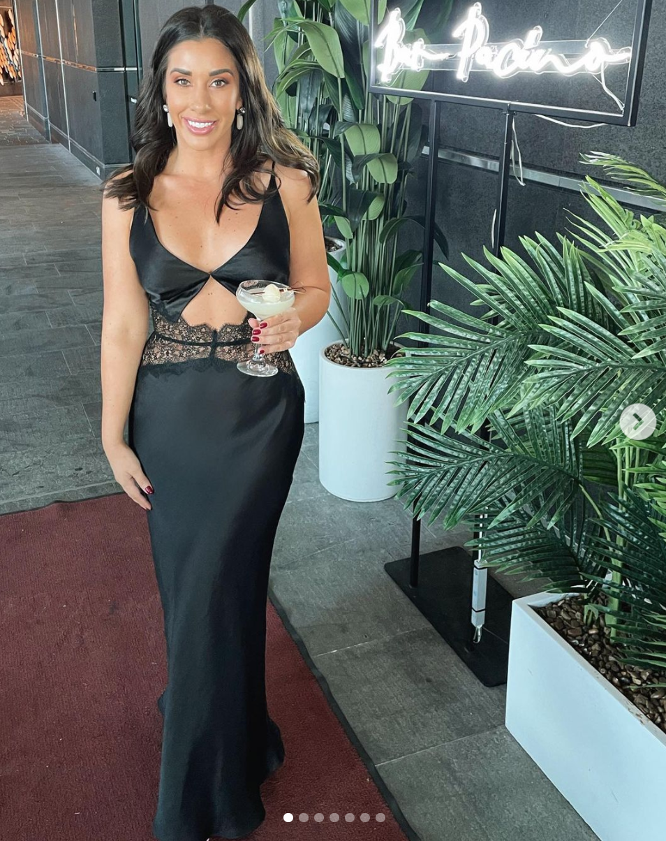 Designer rental Bec & Bridge Camille Black Maxi