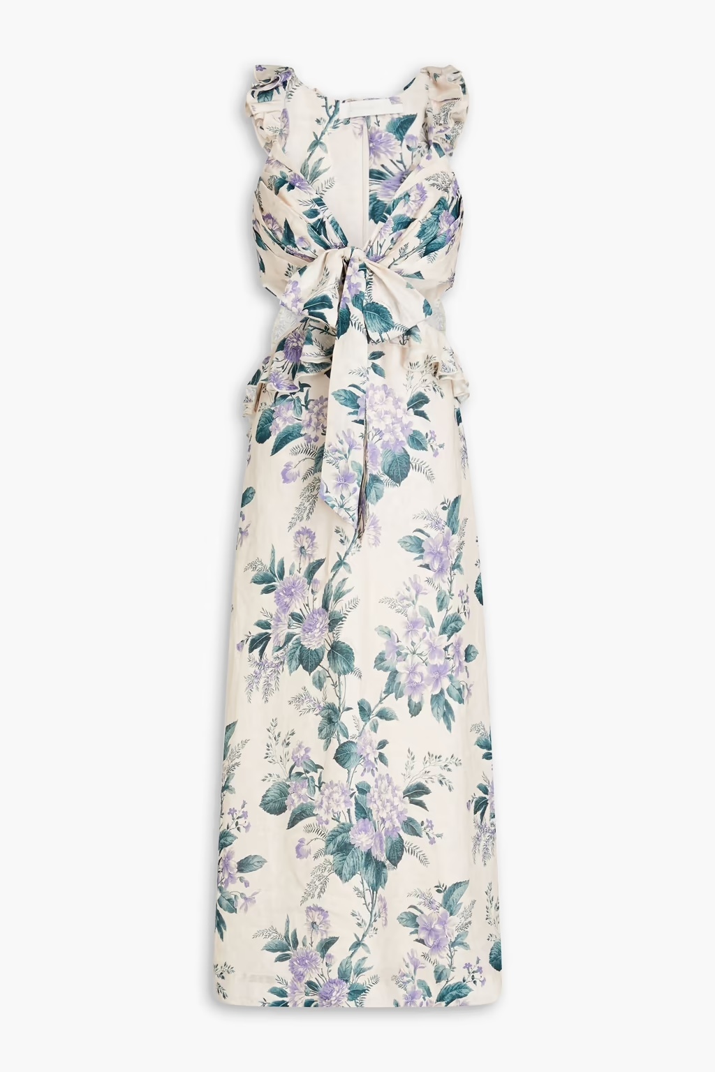 Rent a Zimmermann Cassia Ruffle Midi Dress