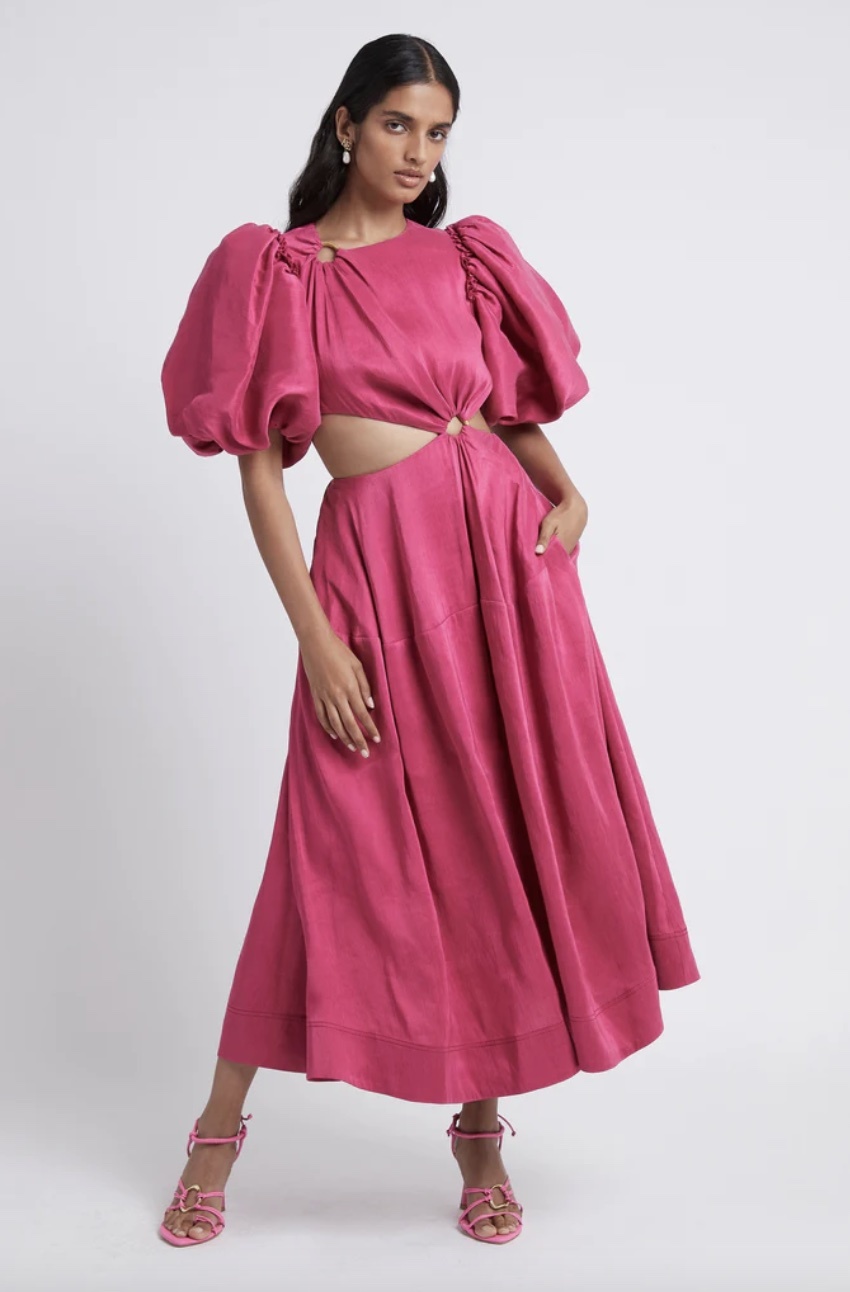 Designer rental Pink Aje