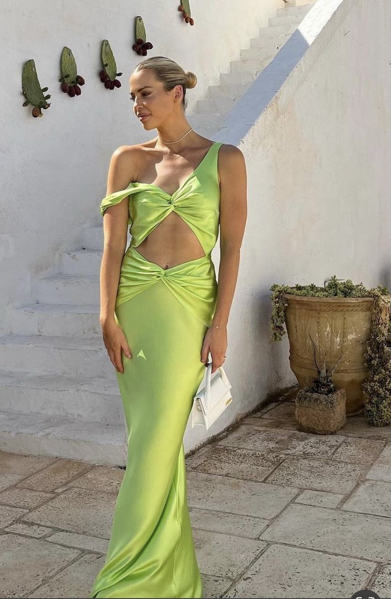 Designer rental Green Natalie Rolt