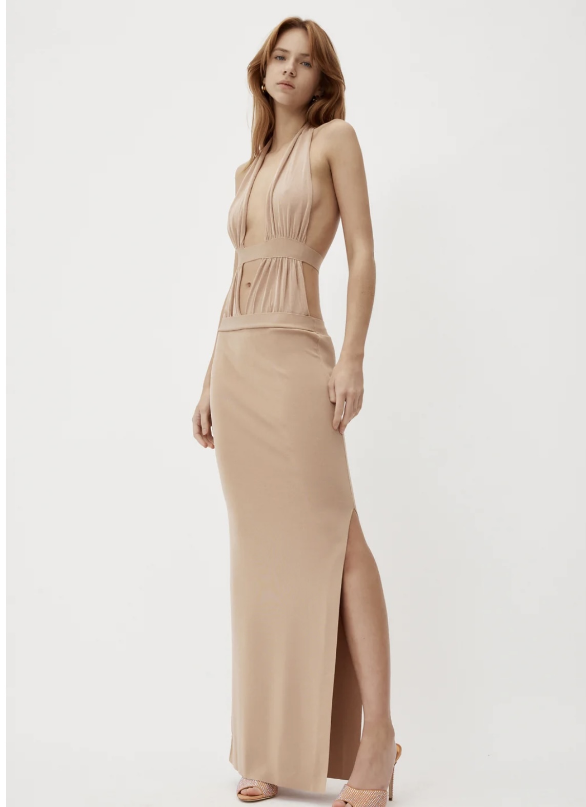 Formal rental Beige Aya Muse