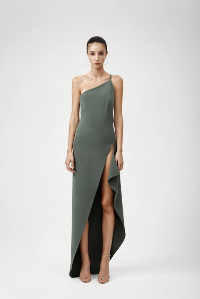 Loan a Lexi Clothing Lina Dress Khaki