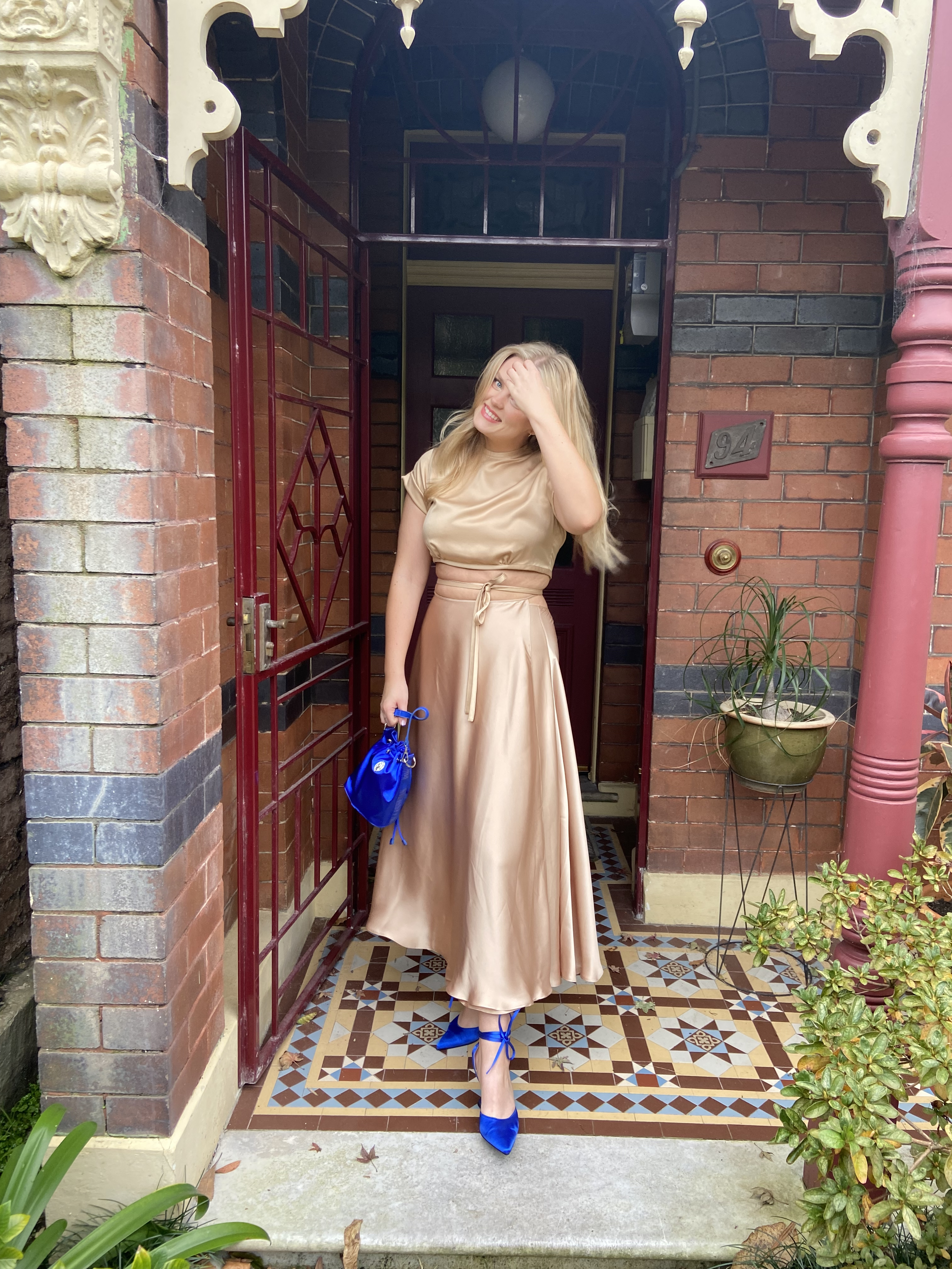 Formal rental Orseund Iris Le Club Top And Ballerina Maxi Skirt