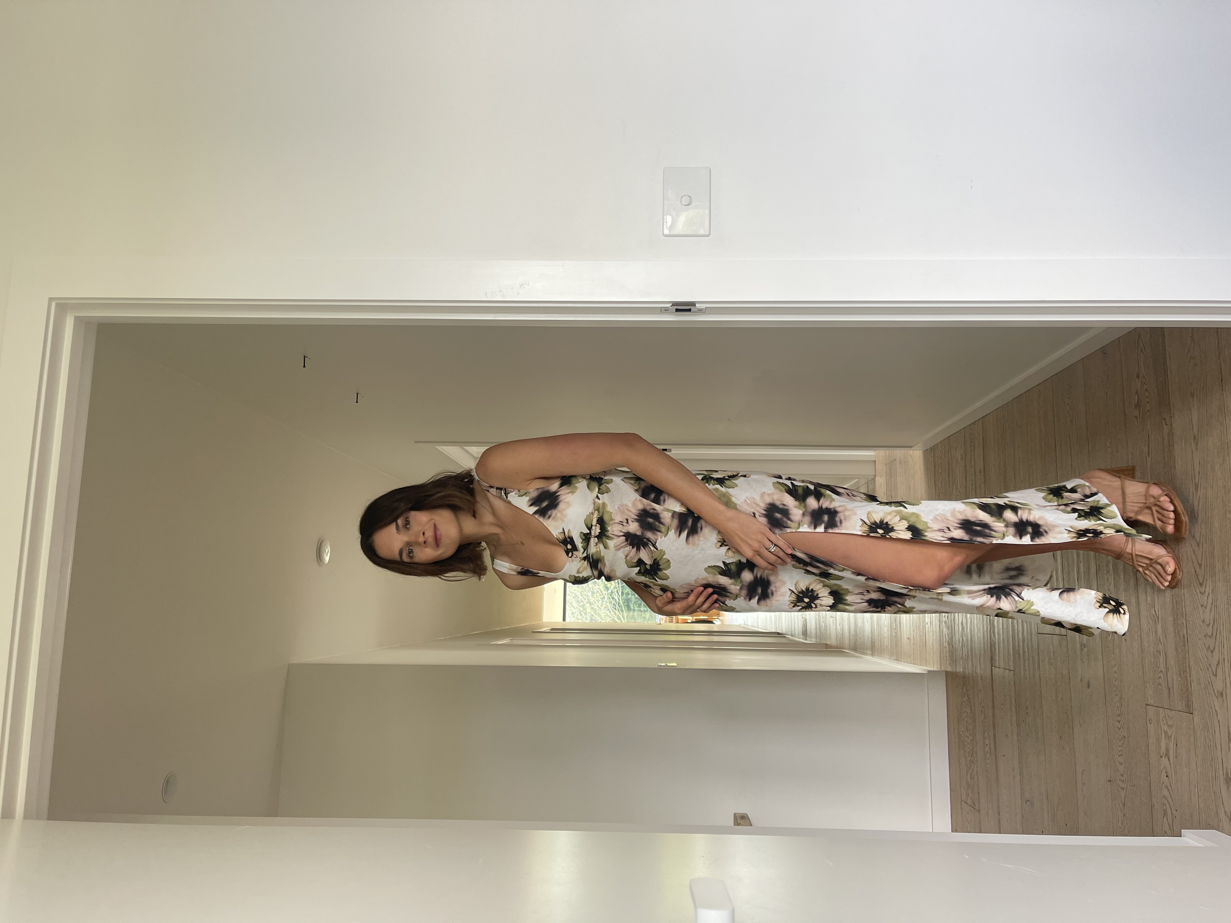 Designer rental Bec And Bridge Bloom Linen Maxi