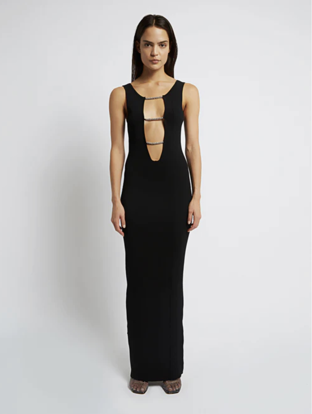 Hire a Christopher Esber Crystal Lattice Tank Dress