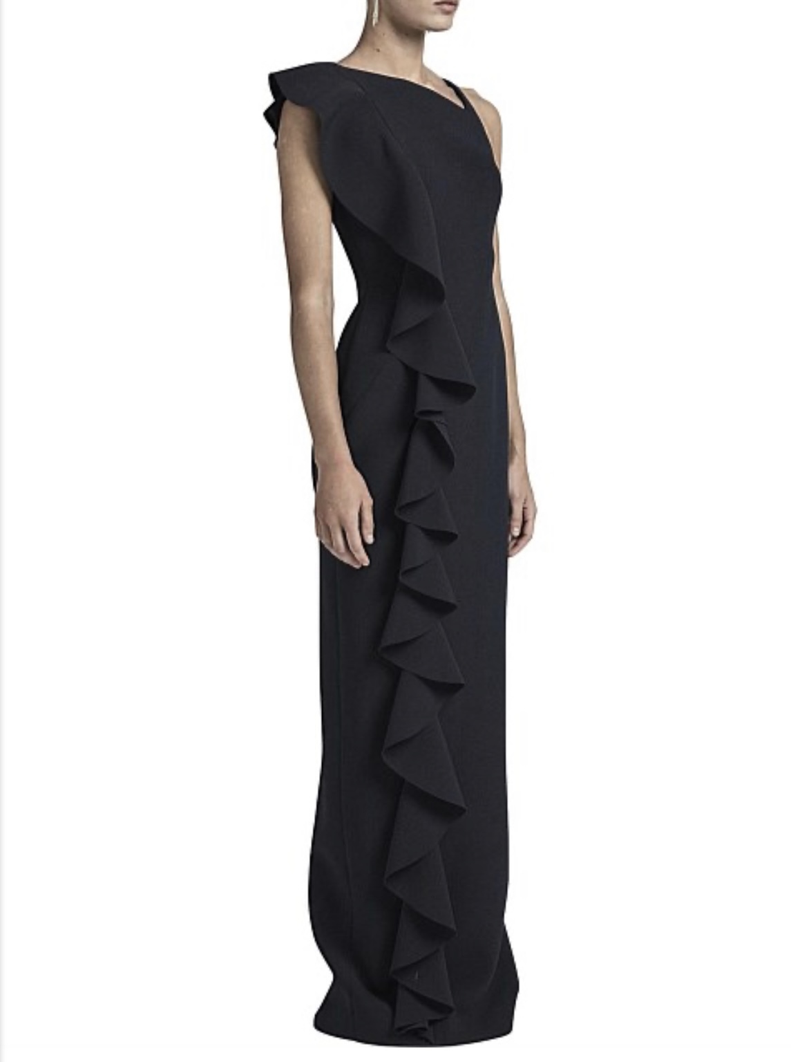 Designer rental Rachel Gilbert Farah Gown