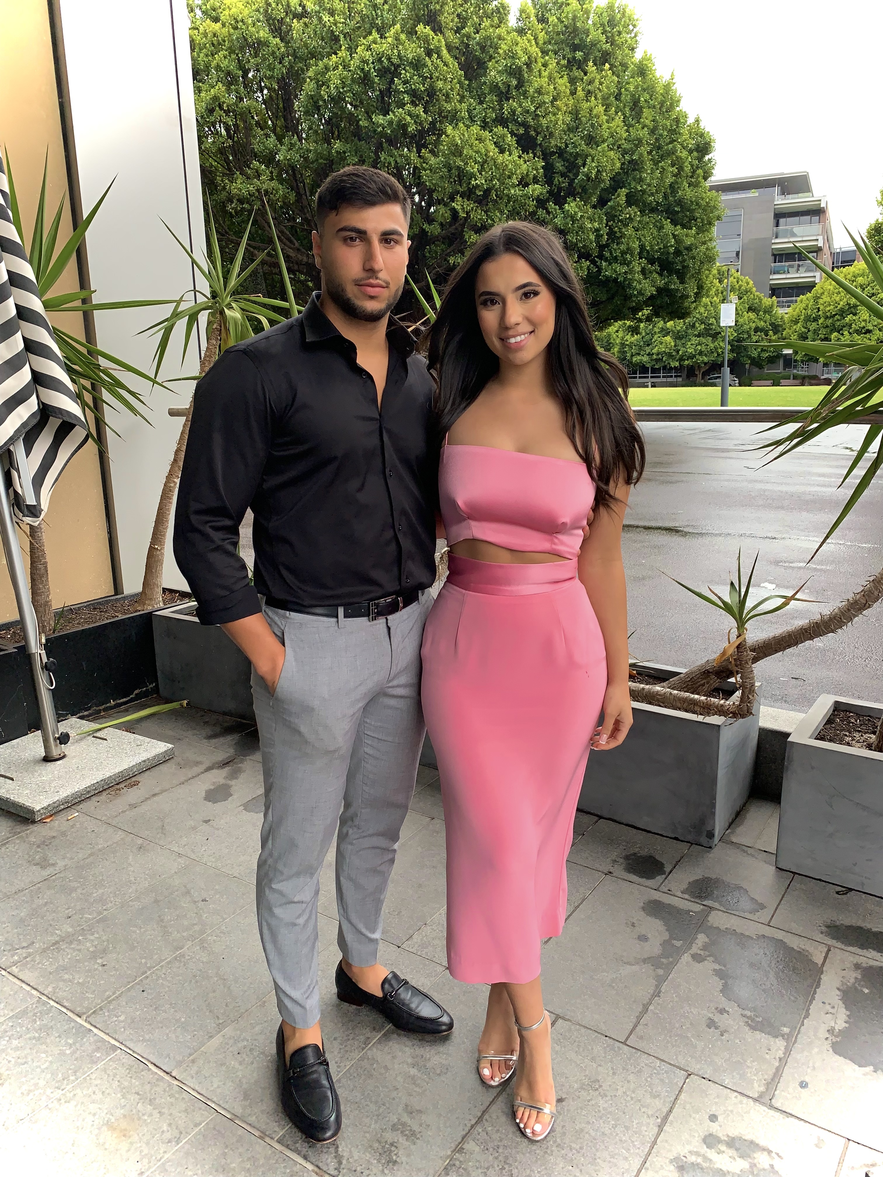 Lillian Khallouf Pink to borrow