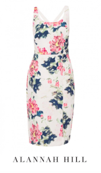 Designer rental Alannah Hill Lipstick Kisses Dress