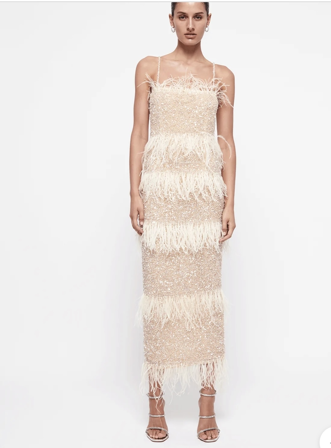 Affordable Rachel Gilbert Frenchy Dress Nude