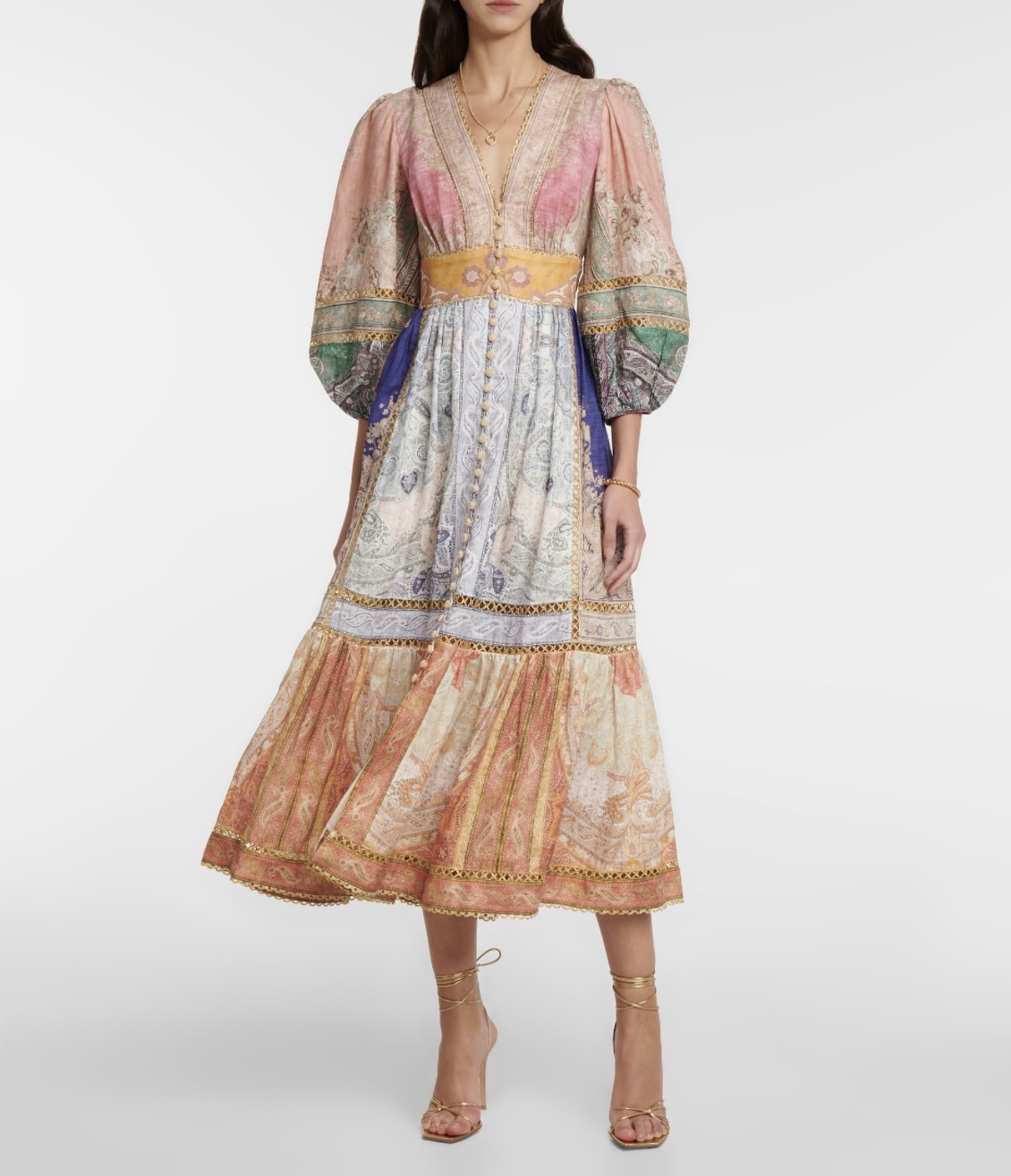 Formal rental Zimmermann Anneke Lantern Midi Sz 0 (6 To 8)