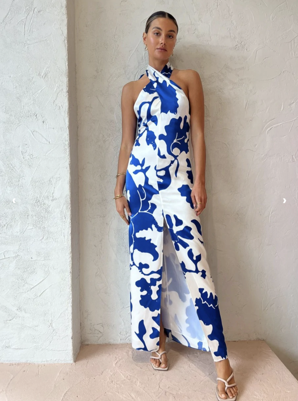 Borrow a Sir The Label Esme Halter Dress