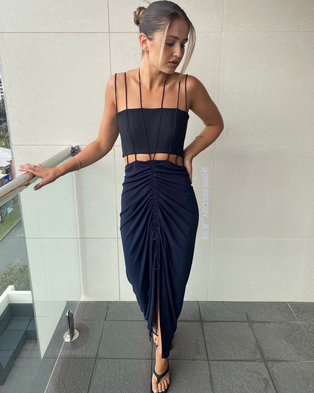 Cheap designer Dion Lee Rouleau Suspend Dress