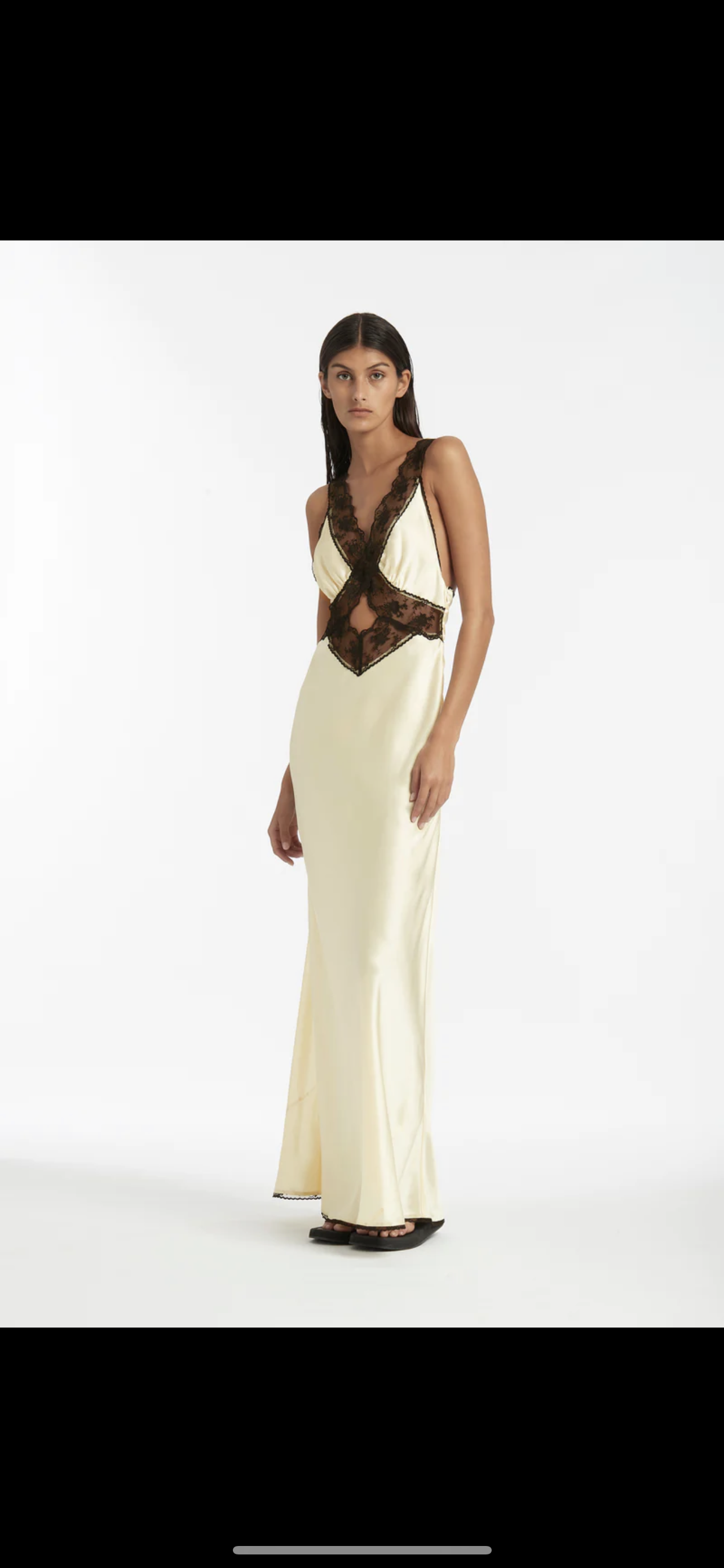Borrow a Sir The Label Willa Cut Out Gown
