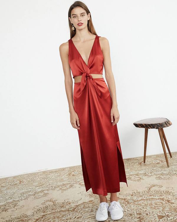Affordable Nanushka Regina Dress (Red)