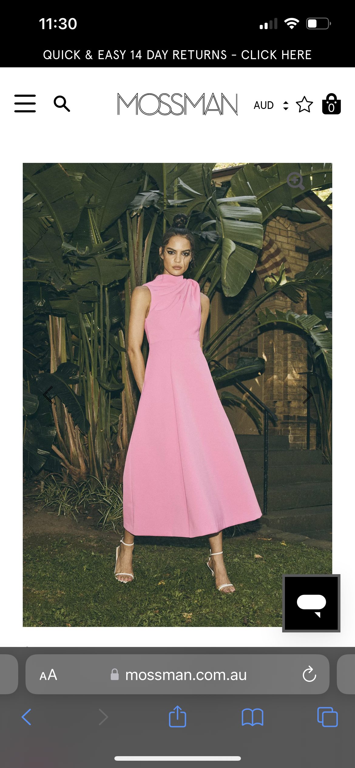 Cheap designer Pink Mossman