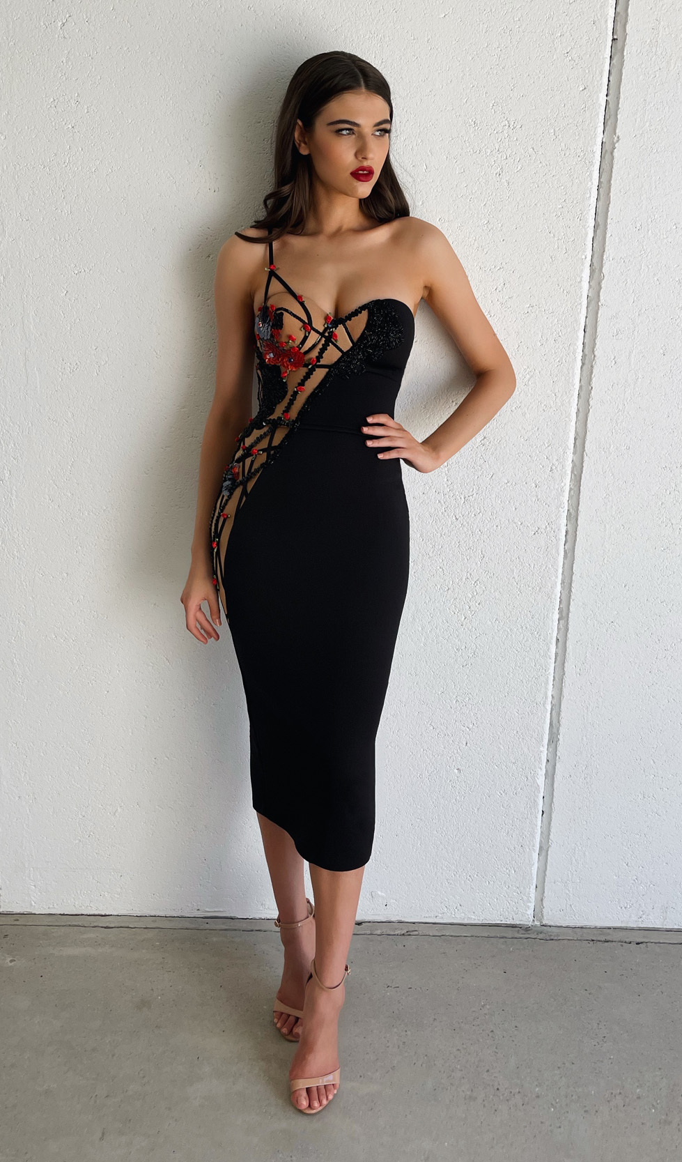 Designer rental Black Galanni