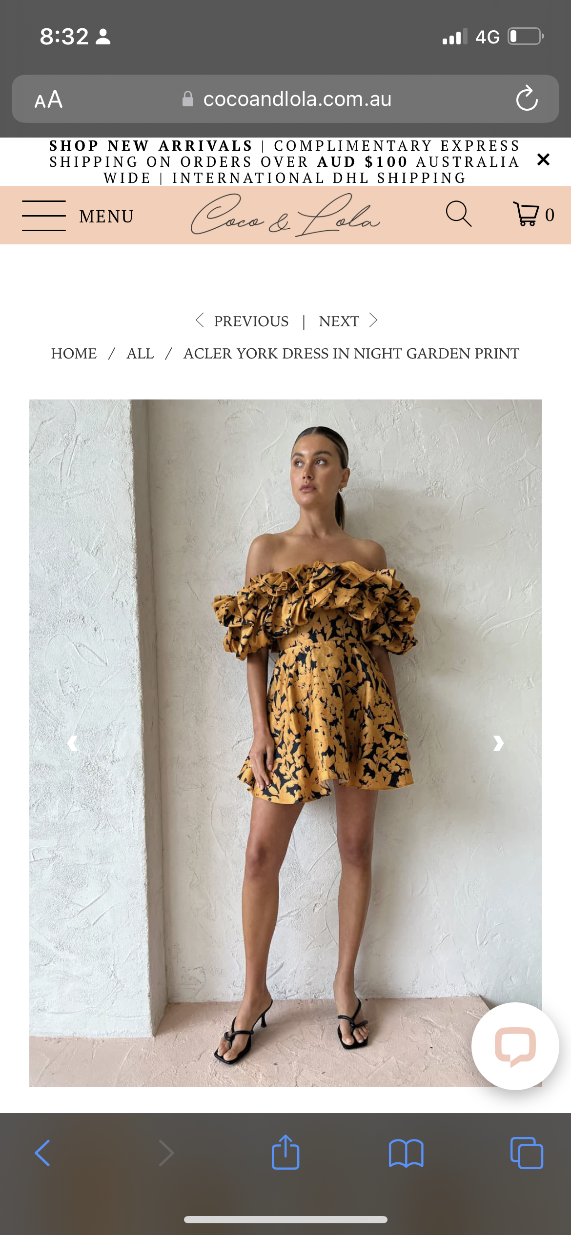 Acler Black for rent