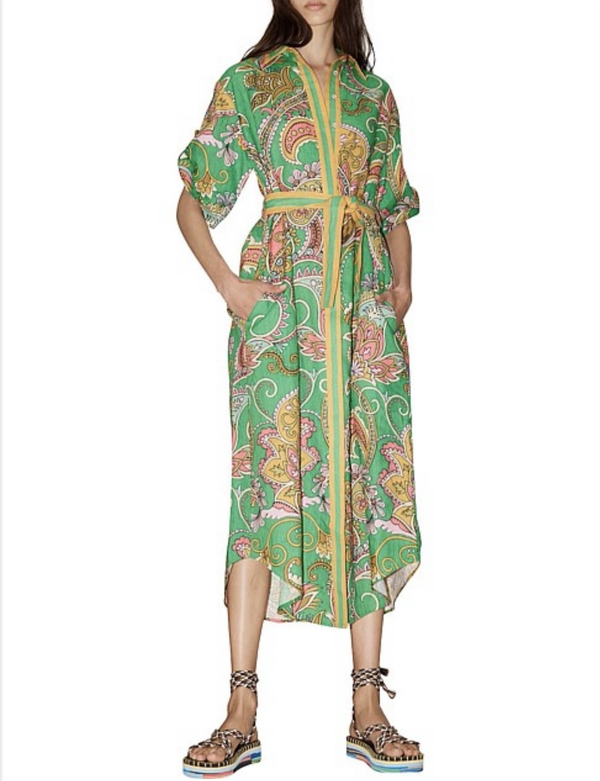 Formal rental Alemais Marion Shirtdress