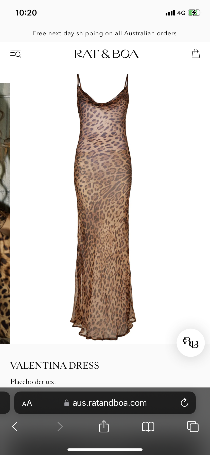 Affordable Rat And Boa Valentina Dress